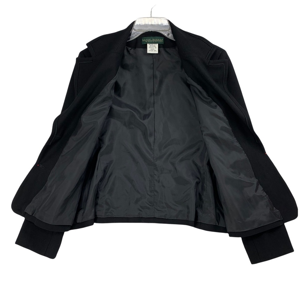 Harve Bernard Black Wool Blend Blazer - Picture 5 of 13